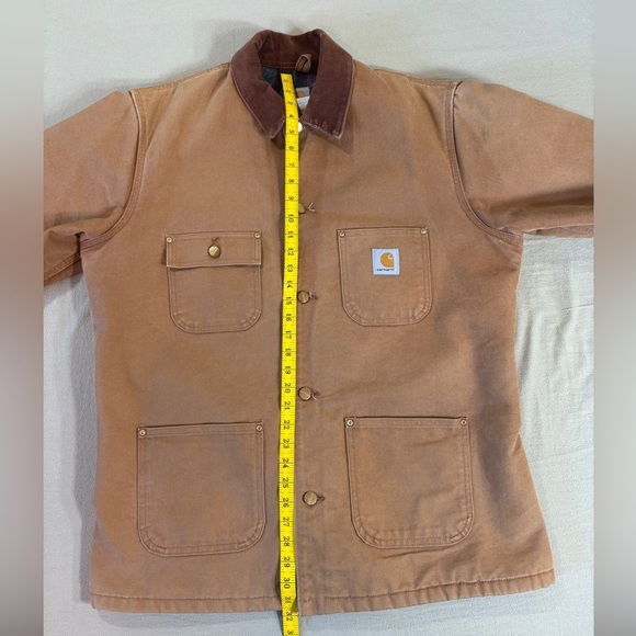 Carhartt Blanket-Lined Duck Chore Coat (C01) Size 42 - Picture 8 of 10